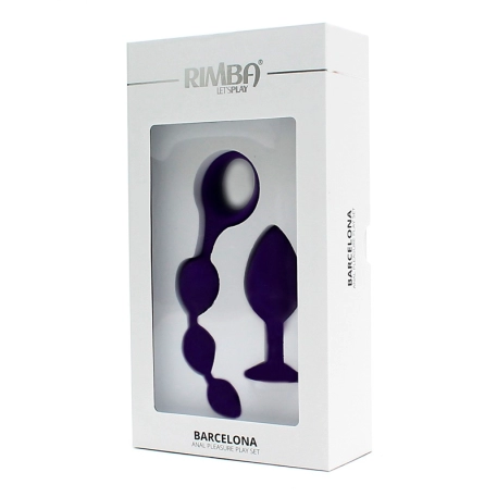Butt plug Set Barcelona Purple - Rimba