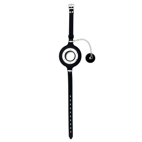 Ball Gag en silicone avec bouchon - Rimba