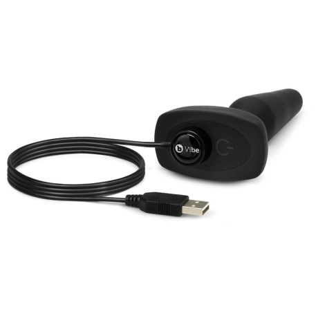 Plug anale rotante e vibrante telecomandato - B-Vibe Trio