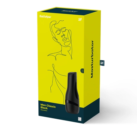 Satisfyer Men Classic nero - Masturbatore per uomo