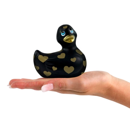 Vibrierende Ente - I Rub My Duckie 2.0 Romance Schwarz & Gold