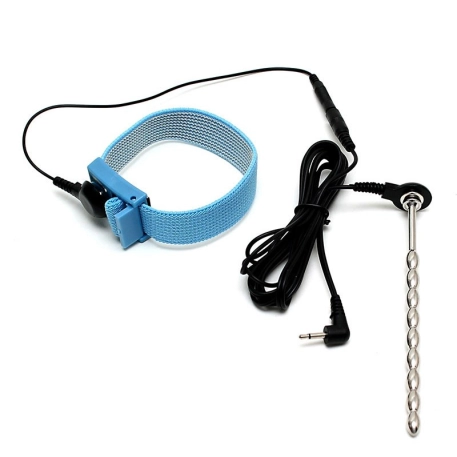 Dilatatore di uretra 6mm con penis strap (Electro stimulation) - Rimba