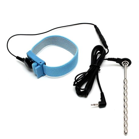 Dilatatore di uretra 6mm con penis strap (Electro stimulation) - Rimba