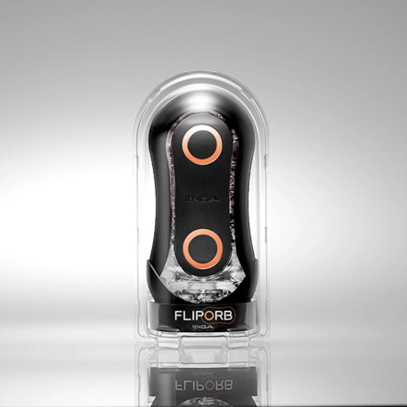 Masturbator Tenga Flip Orb Strong Rush Orange Crash