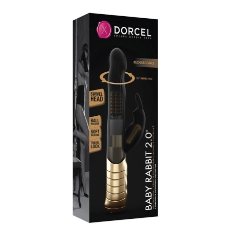 Baby Rabbit Gold 2.0 - Vibratore Marc Dorcel