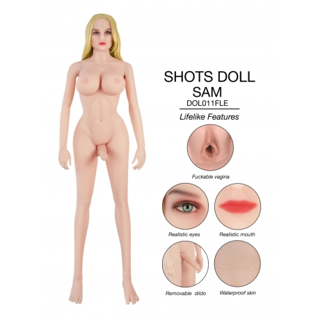 Lifesize realistic Real Doll Gender neutral Sam