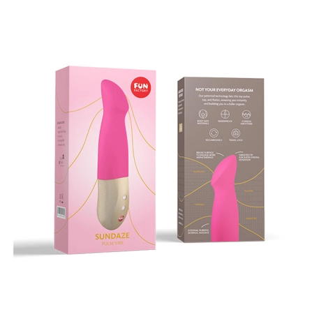 Vibromasseur Pulsateur Fun Factory Sundaze Pulse Vibe - Rose