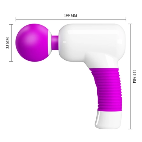Powerfull vibrator Super Power Gun -  Pretty Love