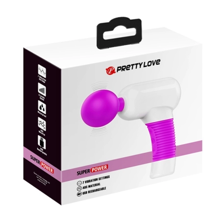 Powerfull vibrator Super Power Gun -  Pretty Love