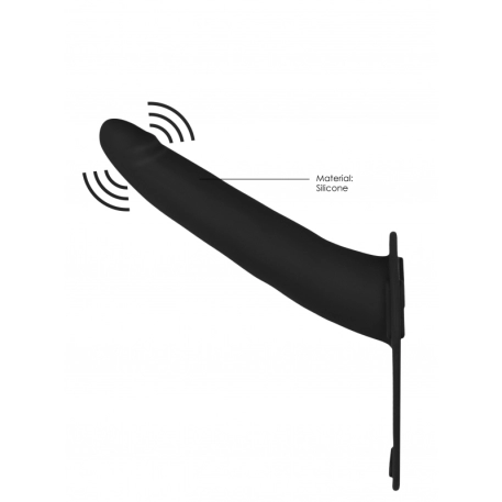 Vibrating Silicone Strap-On Adjustable - Ouch