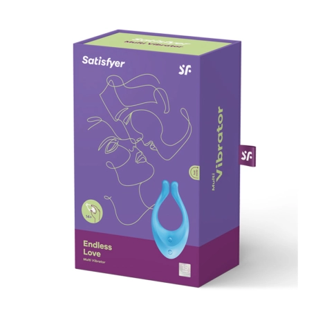 Couples Vibrator Partner Multifun 1 Blue - Satisfyer