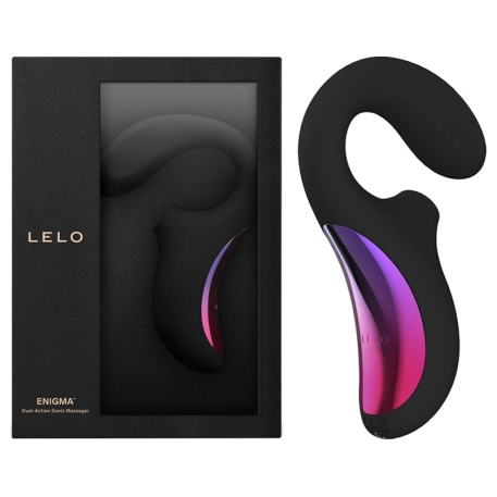 LELO Enigma (Nero) - Stimolatore clitorideo & Punto G