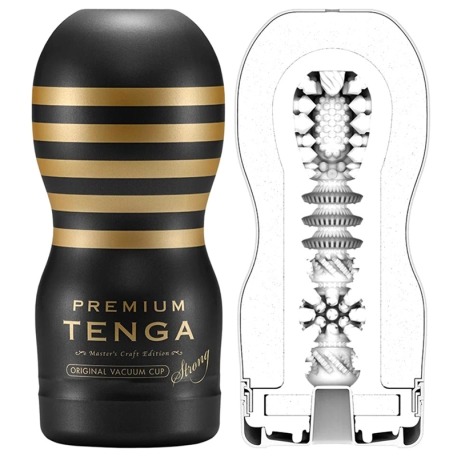 Masturbatore usa e getta Tenga Premium - Original Vacuum Cup Strong