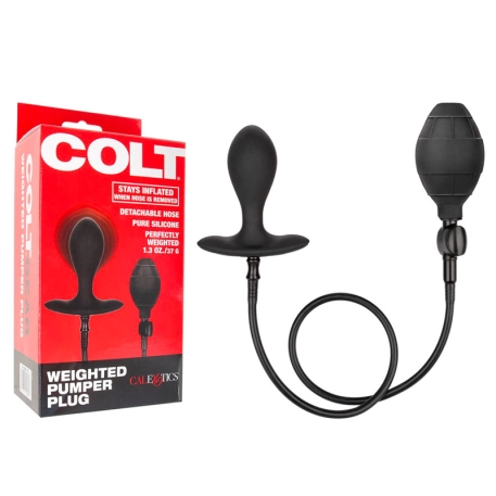 Weighted inflatable butt plug - Colt