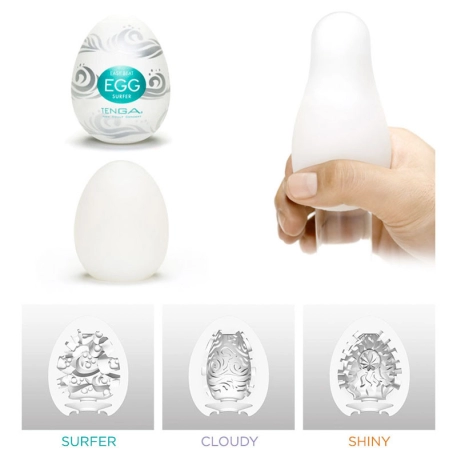 Tenga Egg Surfer - Masturbazione Uovo