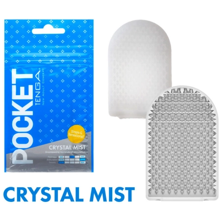 Tenga Masturbazione Pocket - Crystal Mist