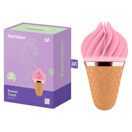 Satisfyer Sweet Treat (Rose) - Stimulateur Clitoridien