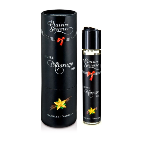 Olio da massaggio commestibile alla Vaniglia - Plaisirs Secrets