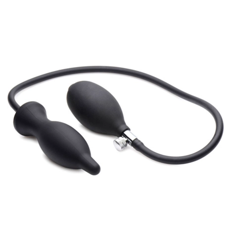 Plug anal gonflable Dark Inflator (11 cm) - Master Series