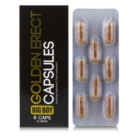 Potenzmittel Golden Erect Capsules (8 caps) - Big Boy