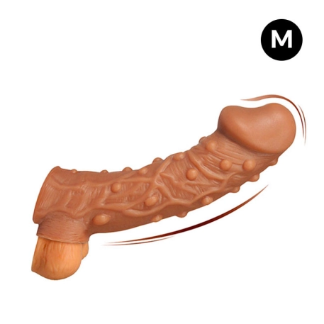 Gaine de pénis grossissante Sleeve 002 (M) - Kokos