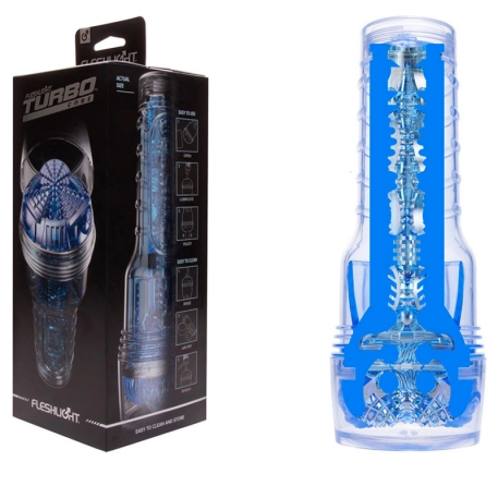 Masturbateur Fleshlight Turbo Core Blue Ice