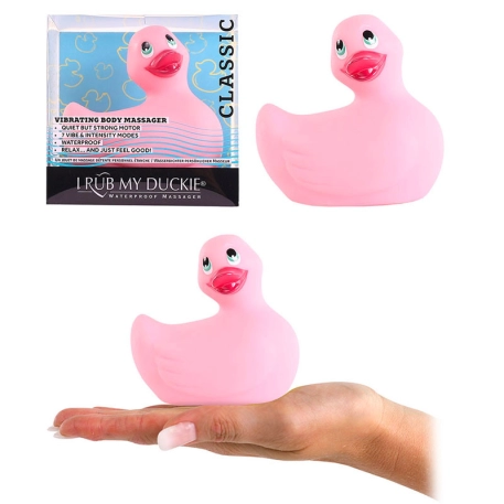 Vibrating Duck - I Rub My Duckie 2.0 Travel Size (Pink)