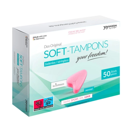 Tampone sanitario Soft Tampons Normal (50x) - Joydivision