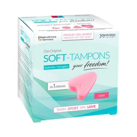 Hygienetampon Soft Tampons Mini (3x) - Joydivision