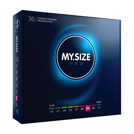 My Size Pro condoms 64mm - 36pc.