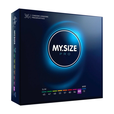 My Size Pro condoms 69mm - 36pc.
