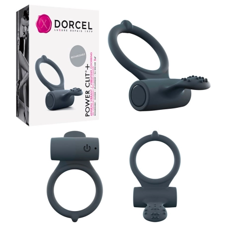 Anello fallico vibrante ricaricabile - Marc Dorcel Power Clit +