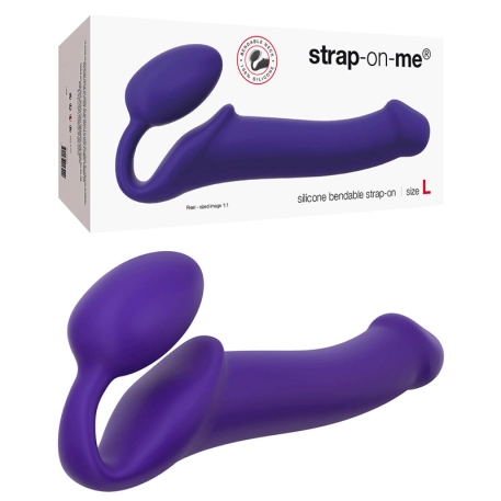 Double dildo Strap-On-Me LARGE (Violet) - Rimba