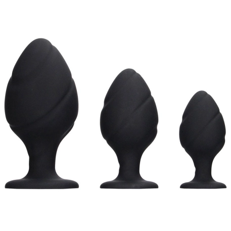 Swirled Butt Plug Set - Ouch!