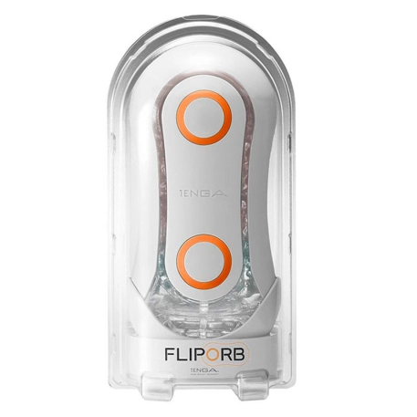 Masturbator Tenga Flip Orb Orange Crash