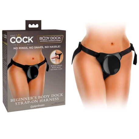 Harnais Elite Body Dock pour godemichet - Pipedream