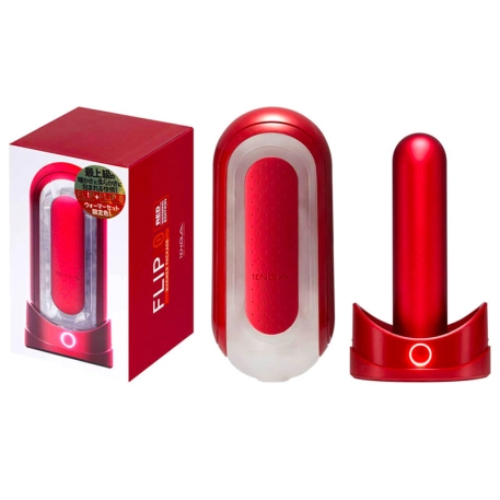 Tenga Flip Zero Masturbator Red Warming Edition