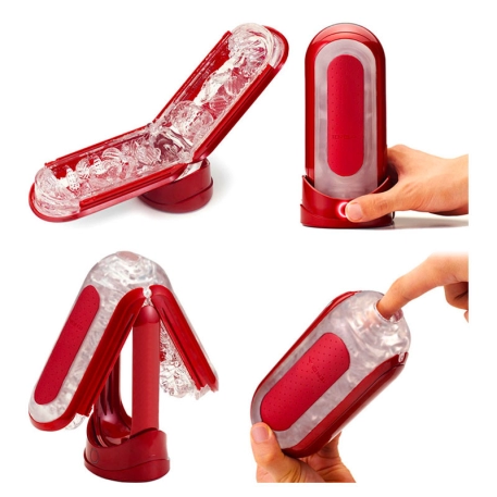 Tenga Flip Zero Masturbator Red Warming Edition