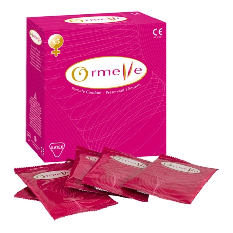 Préservatifs féminin Ormelle - 5 préservatifs