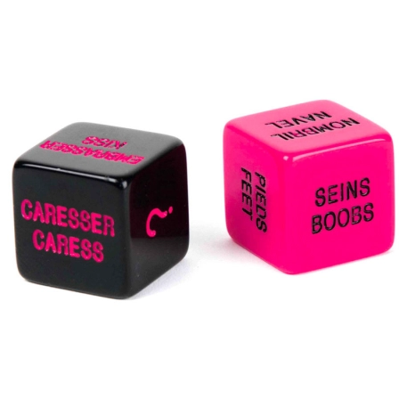 Dice game for adults  Play & Love (French/English)