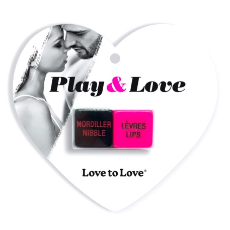 Dice game for adults  Play & Love (French/English)