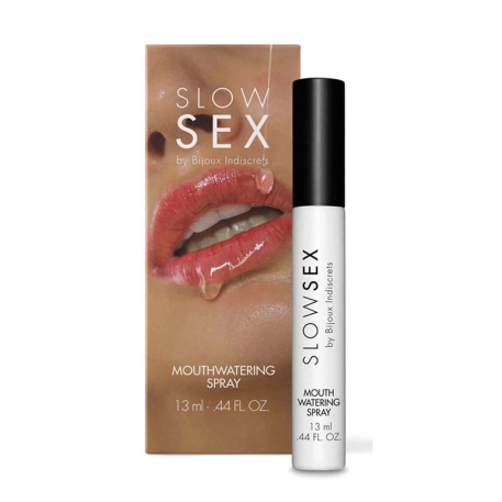 Spray activateur de salive Slow Sex (13 ml) - Bijoux Indiscrets