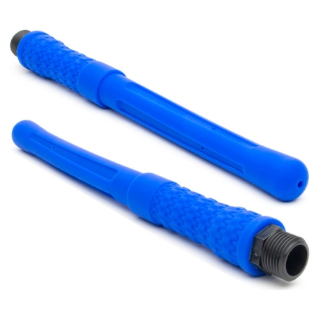 Sport Fucker PowerShot - Canule de douche en silicone (bleu)