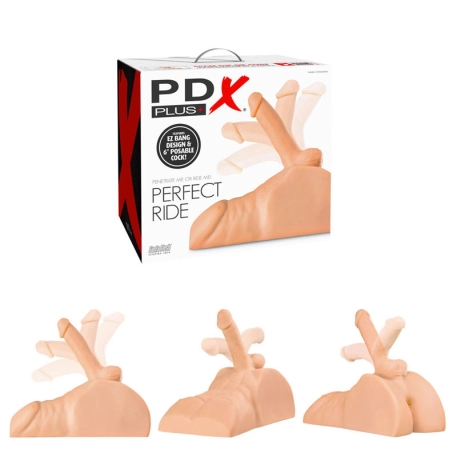 Masturbateur Dildo Réaliste PDX Plus Perfect Ride - Pipedream