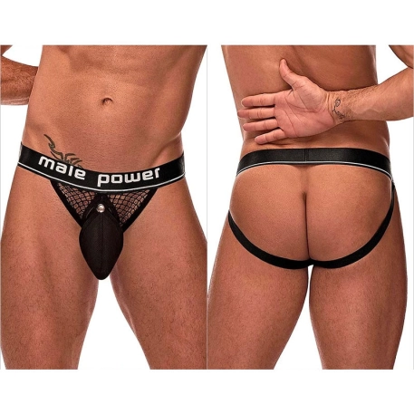 Suspensorium Cock Pit (Schwarz) - Male Power
