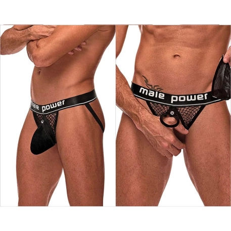 Suspensorium Cock Pit (Schwarz) - Male Power