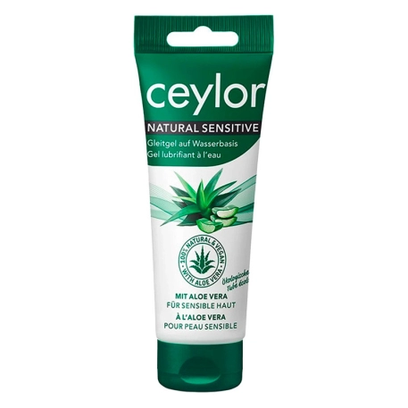 Ceylor Natural Sensitive - Gel lubrifiant naturel doux à l’Aloe Vera
