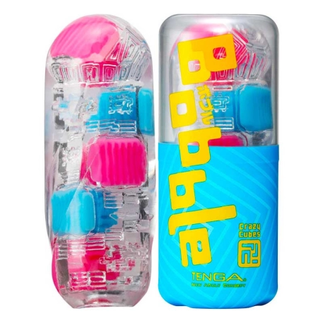 Masturbatore usa e getta Tenga BOBBLE - Crazy Cubes