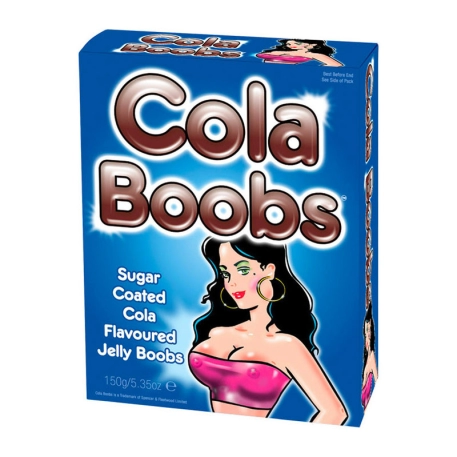 Bonbons en forme de seins - Cola Boobs