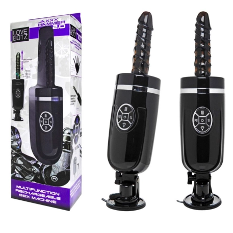 Fuck Machine portable Jaxxx Hammer 2.0 (Noir) - LoveBotz